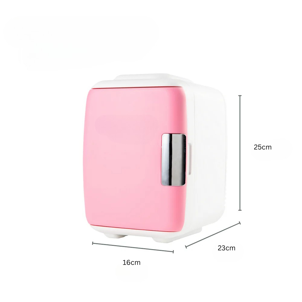 GlowMini Pink Cosmetics Fridge