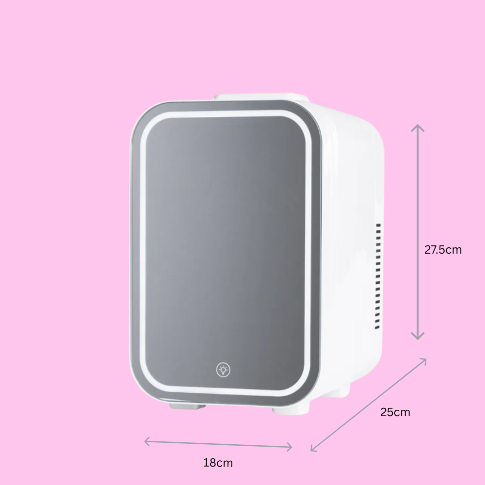 The LED Glow Cosmetics Fridge