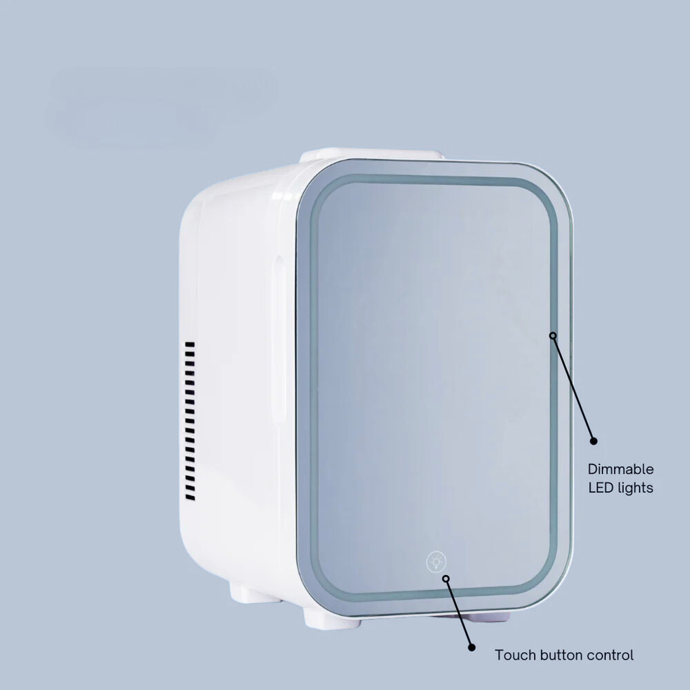 The LED Glow Cosmetics Fridge