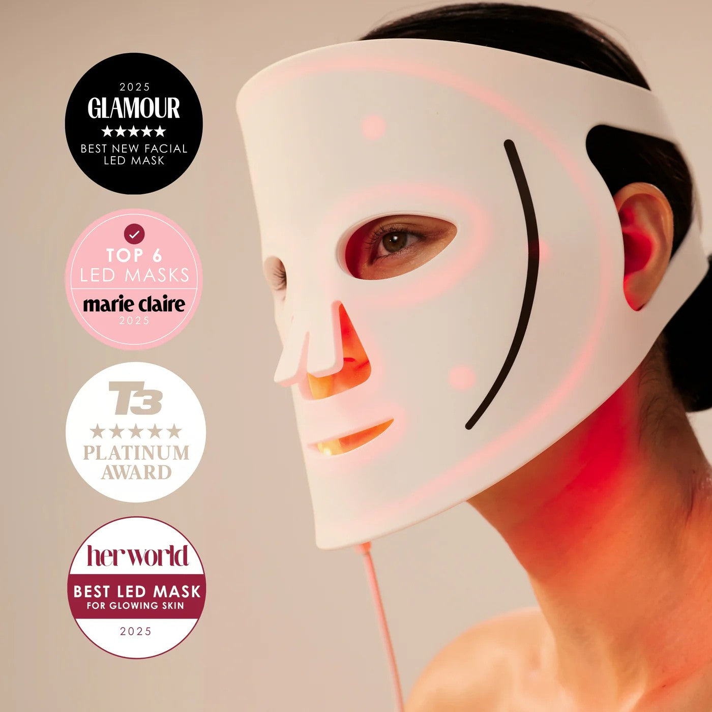 Lumi LED Face Mask – 7 Colors to Reduce Wrinkles & Acne Fast