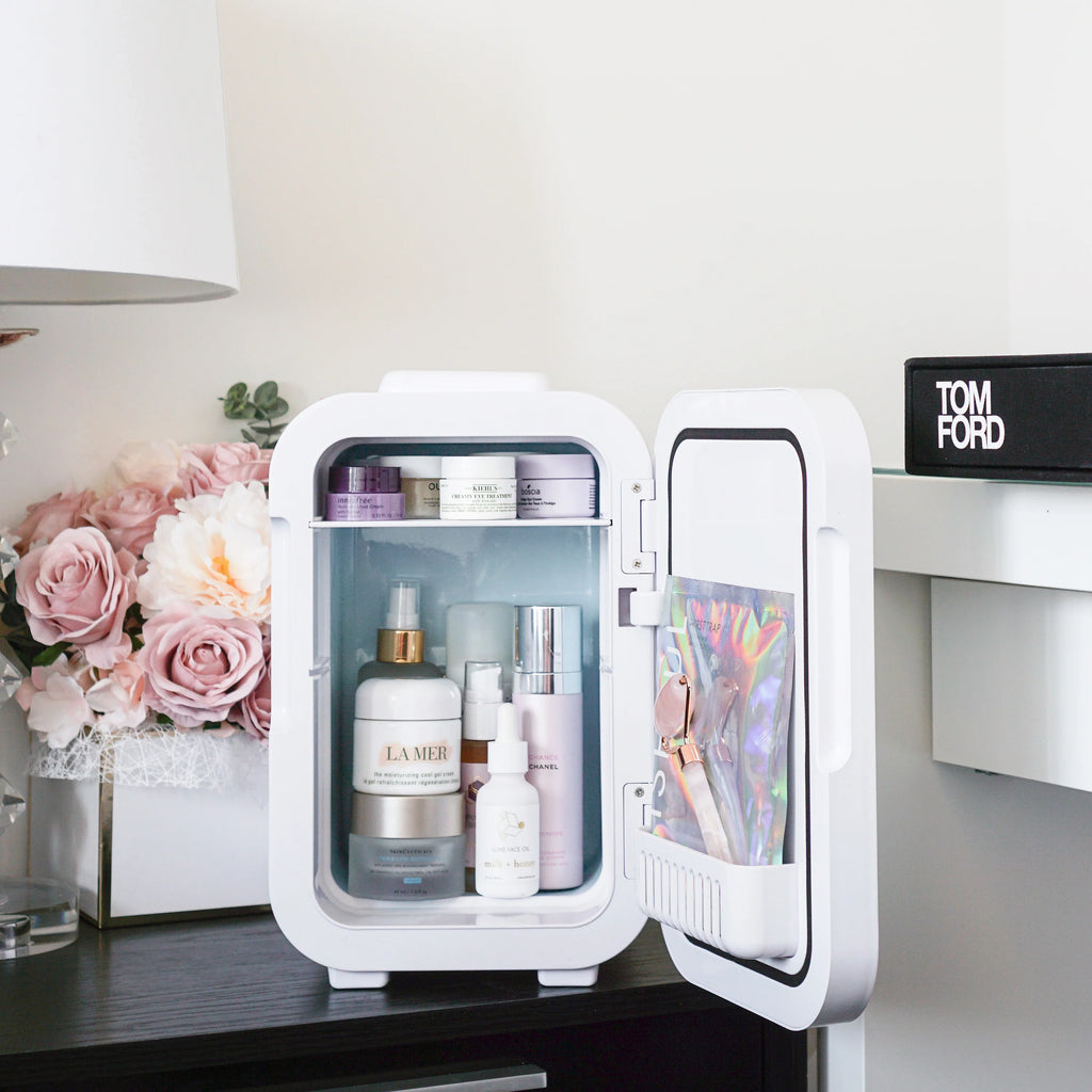 The LED Glow Cosmetics Fridge