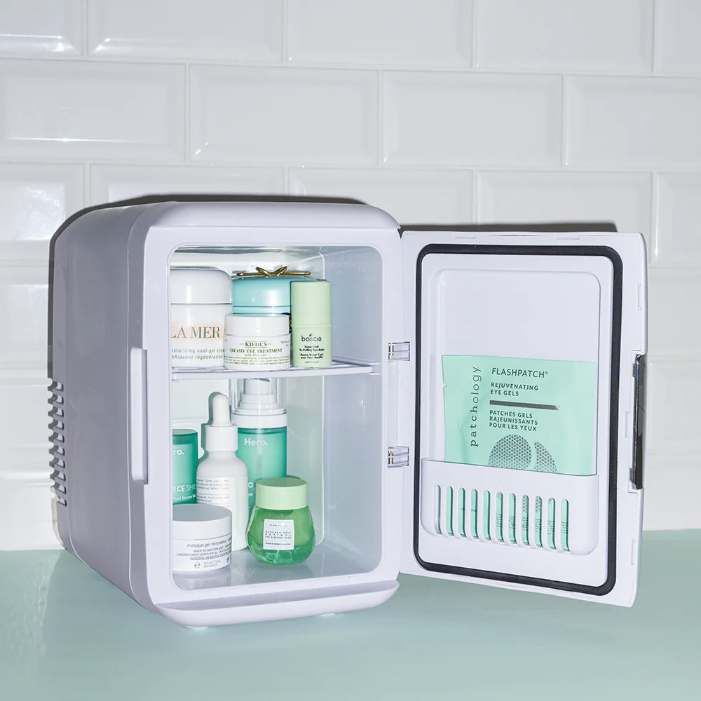 GlowMini White Cosmetics Fridge